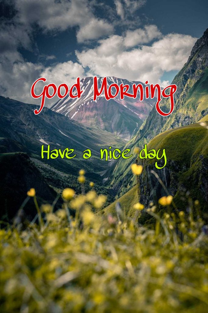 good morning images with nature in english