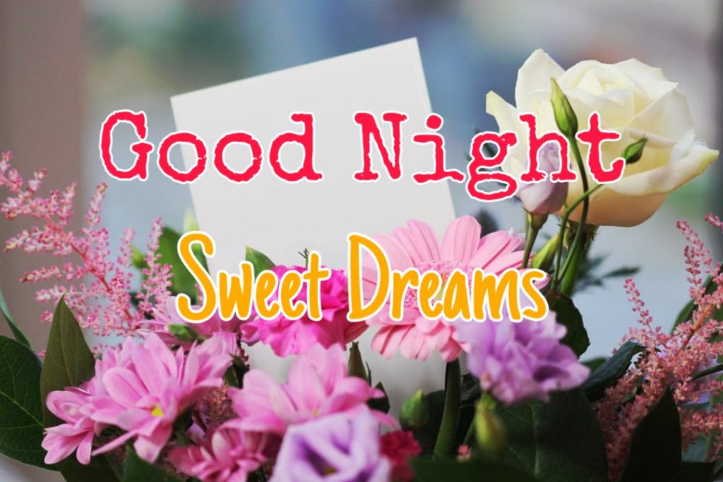 109+ Good Night Flower Images Pictures Photos - New 2023 52 good night flowers wallpapers