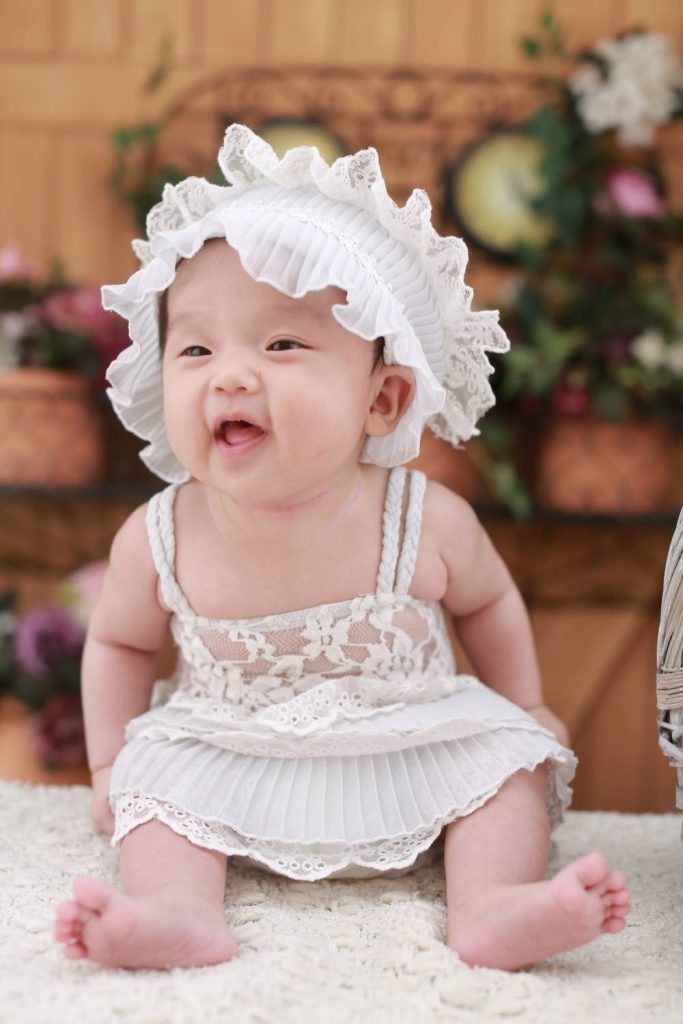 cute baby photos with a smile