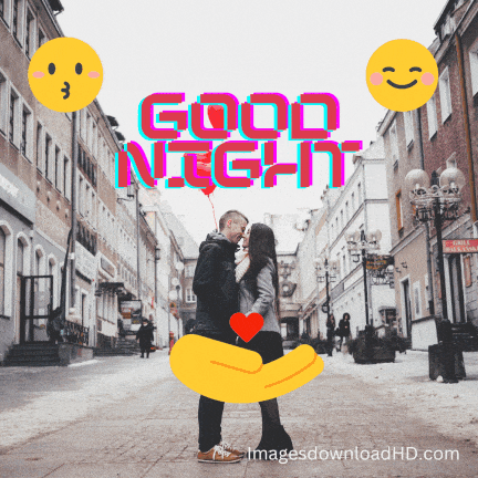 101+ Latest Good Night Kiss Images Pictures Photos 2023 44 Good Night kiss images gif