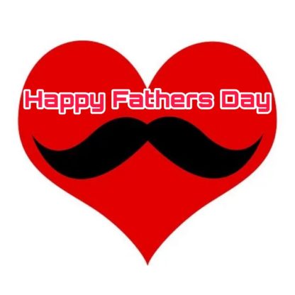 happy fathers day images heart