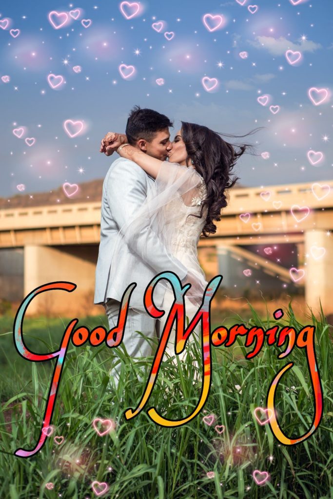 good morning kiss wallpaper