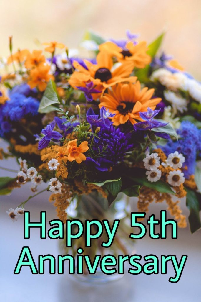 Happy 5th Anniversary Quotes Images Wishes 2021 Best Collection