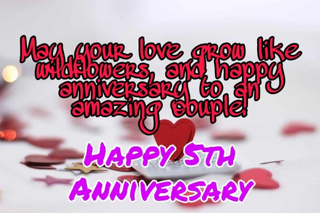 Happy 5th Anniversary Images Quotes Pictures Wishes Cards 4