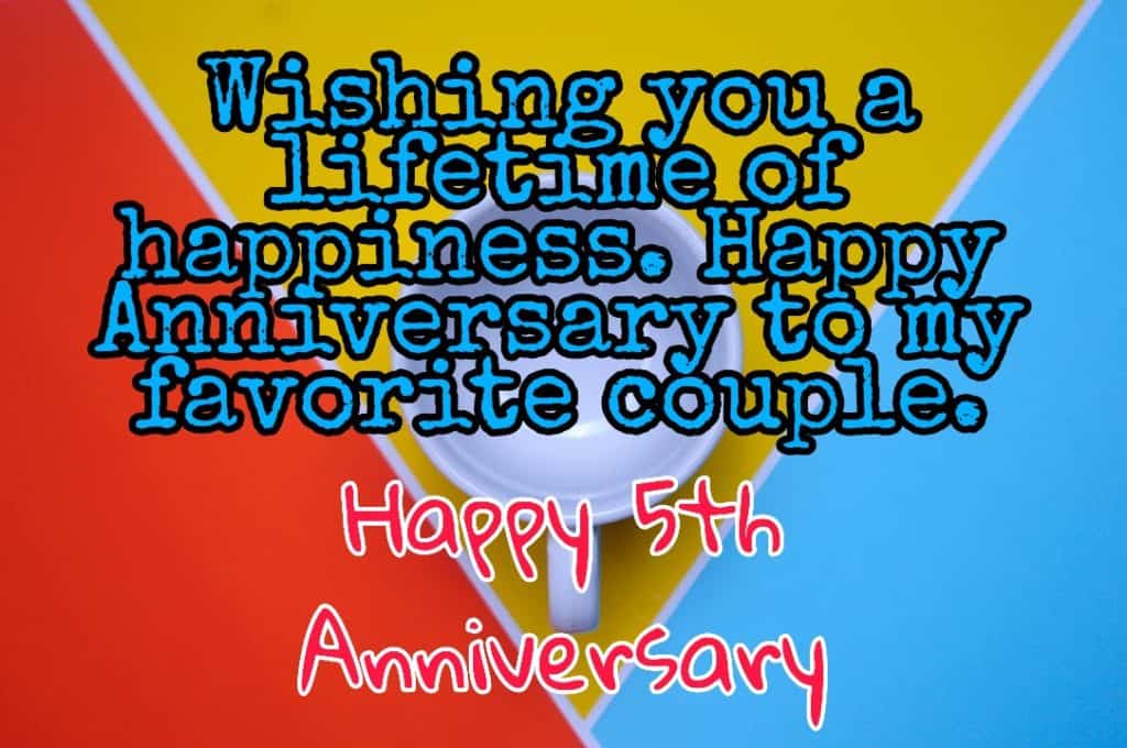 Happy 5th Anniversary Images Quotes Pictures Wishes Cards 3