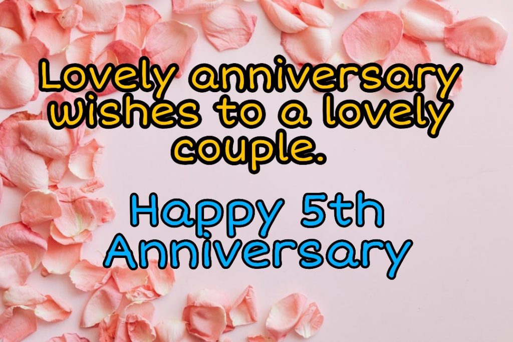 Happy 5th Anniversary Images Quotes Pictures Wishes Cards 6