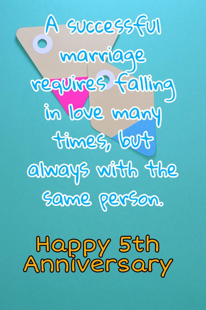 Happy 5th Anniversary Images Quotes Pictures Wishes Cards 8