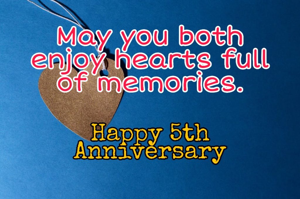 Happy 5th Anniversary Images Quotes Pictures Wishes Cards 9