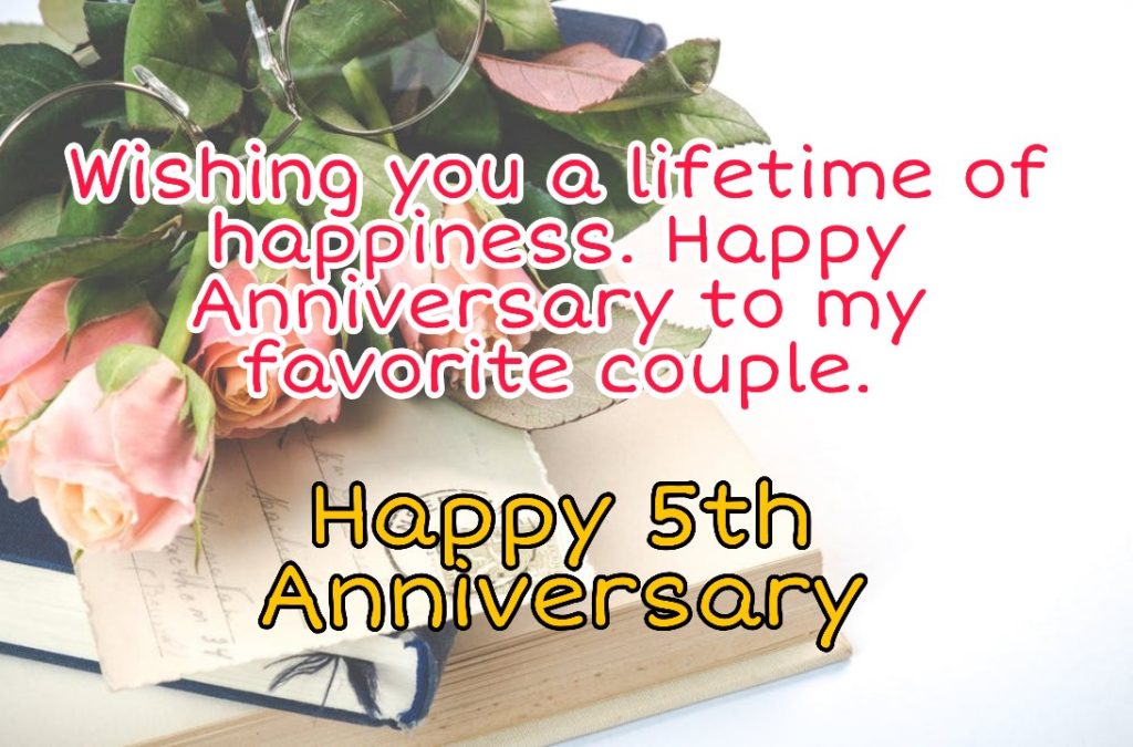 Happy 5th Anniversary Images Quotes Pictures Wishes Cards 10