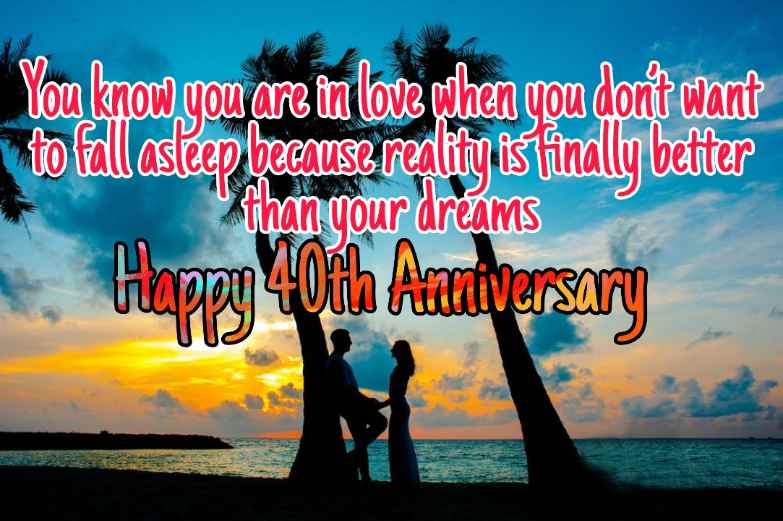 99+ Latest Happy 40th Anniversary Images Quotes Wishes 2023 1