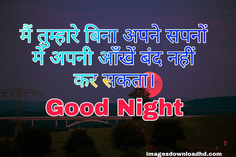 Good Night Quotes in Hindi