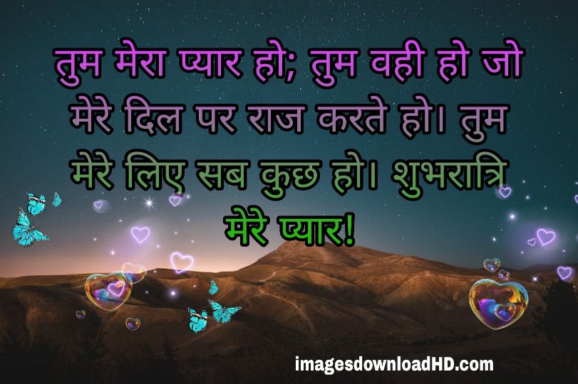 200+ Good Night Quotes in Hindi 2023 3