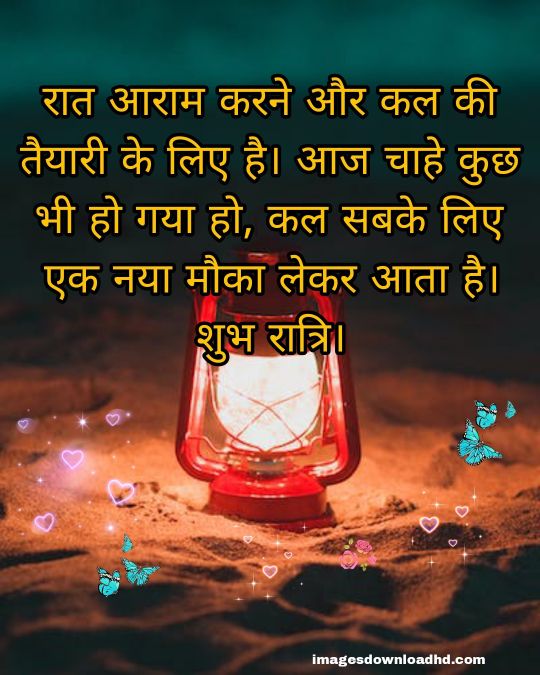 200+ Good Night Quotes in Hindi 2023 29