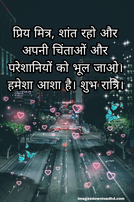 200+ Good Night Quotes in Hindi 2023 41