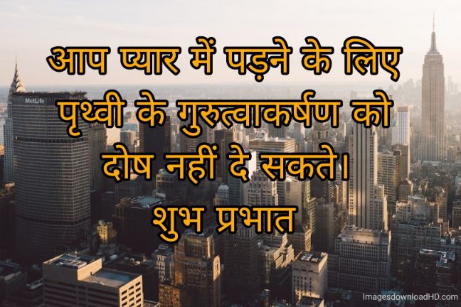 166+ Latest Good Morning Quotes in Hindi 2023 13