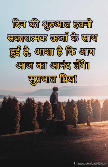 166+ Latest Good Morning Quotes in Hindi 2023 23