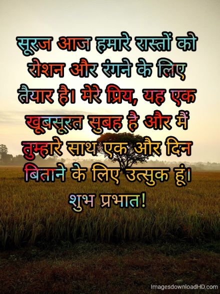 166+ Latest Good Morning Quotes in Hindi 2023 27