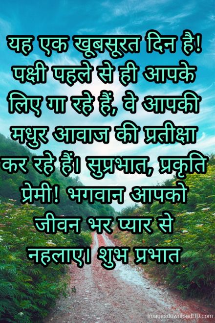 166+ Latest Good Morning Quotes in Hindi 2023 50