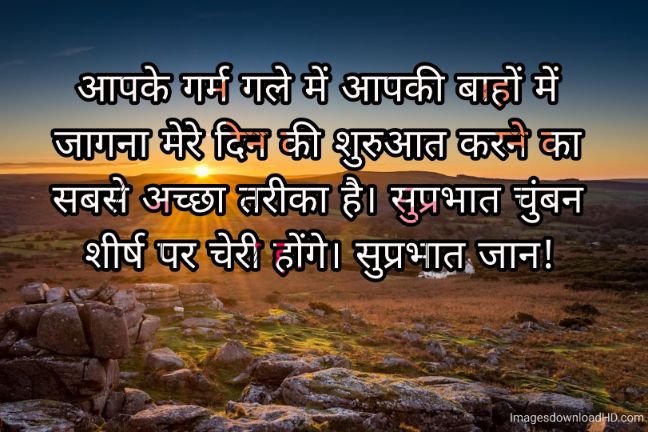 166+ Latest Good Morning Quotes in Hindi 2023 69