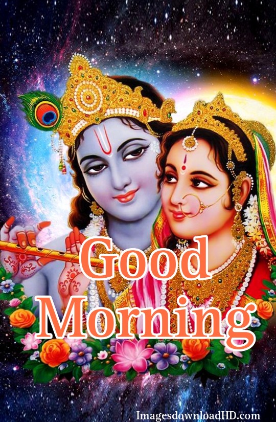 133+ Good Morning Radha Krishna Images 2023 6