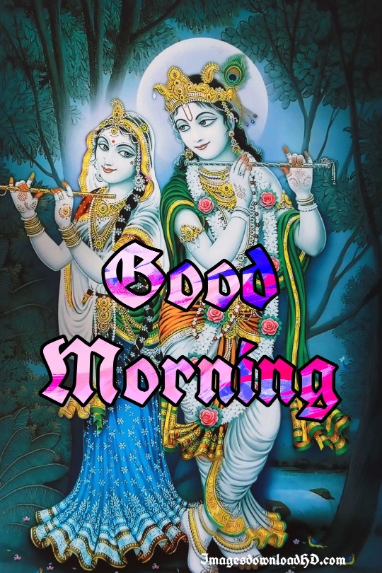 133+ Good Morning Radha Krishna Images 2023 14