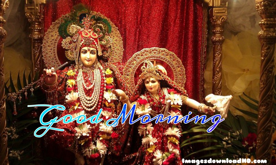 133+ Good Morning Radha Krishna Images 2023 17