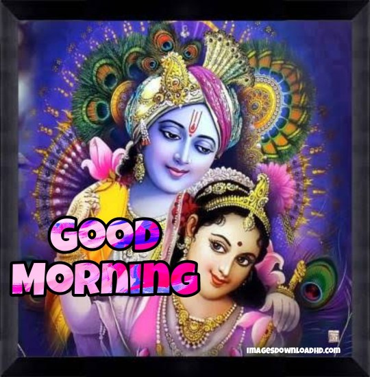 133+ Good Morning Radha Krishna Images 2023 18