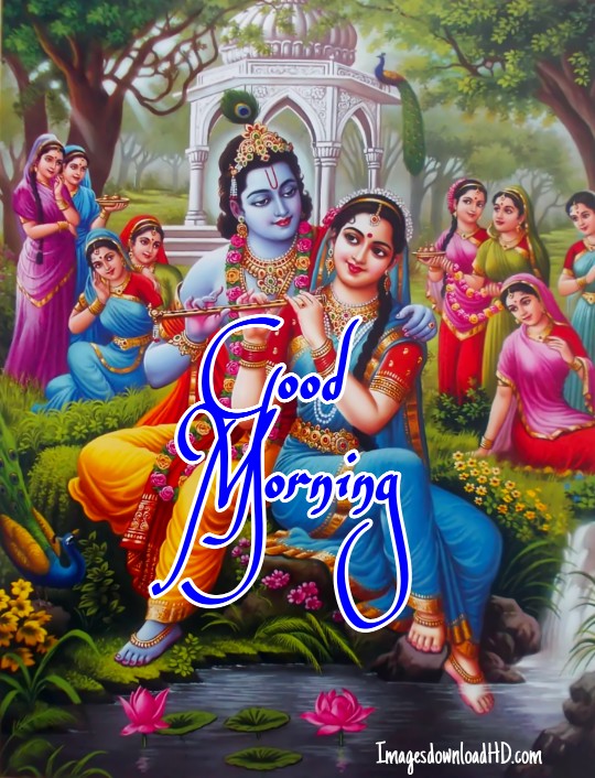 133+ Good Morning Radha Krishna Images 2023 19 133+ Good Morning Radha Krishna Images 2023 19