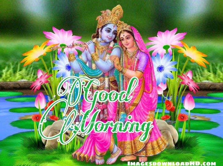 133+ Good Morning Radha Krishna Images 2023 23