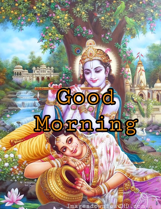 133+ Good Morning Radha Krishna Images 2023 24