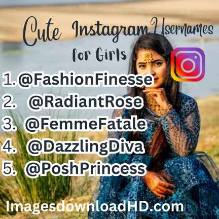 Cute Instagram Usernames for Girls