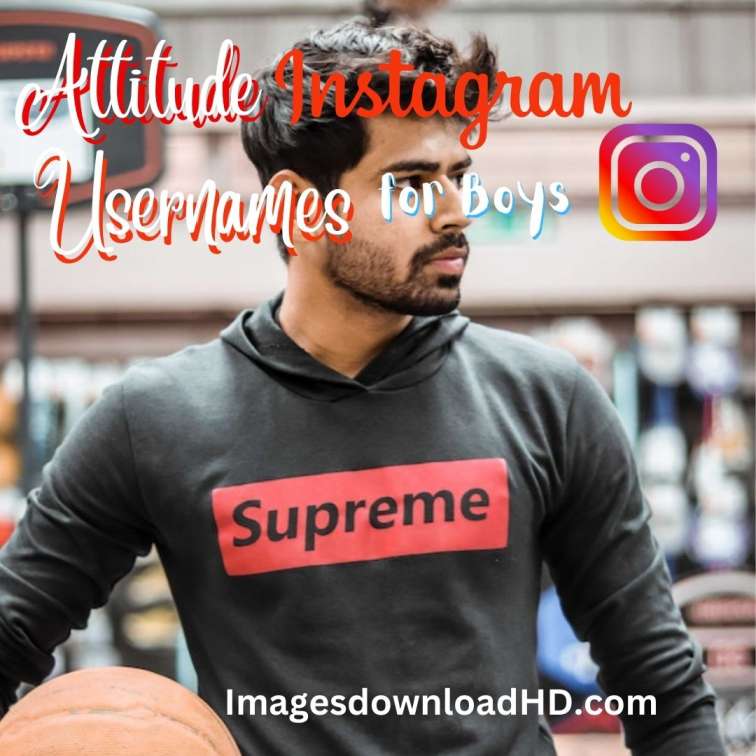 Attitude Instagram Usernames for Boys