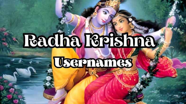 Radha Krishna Usernames