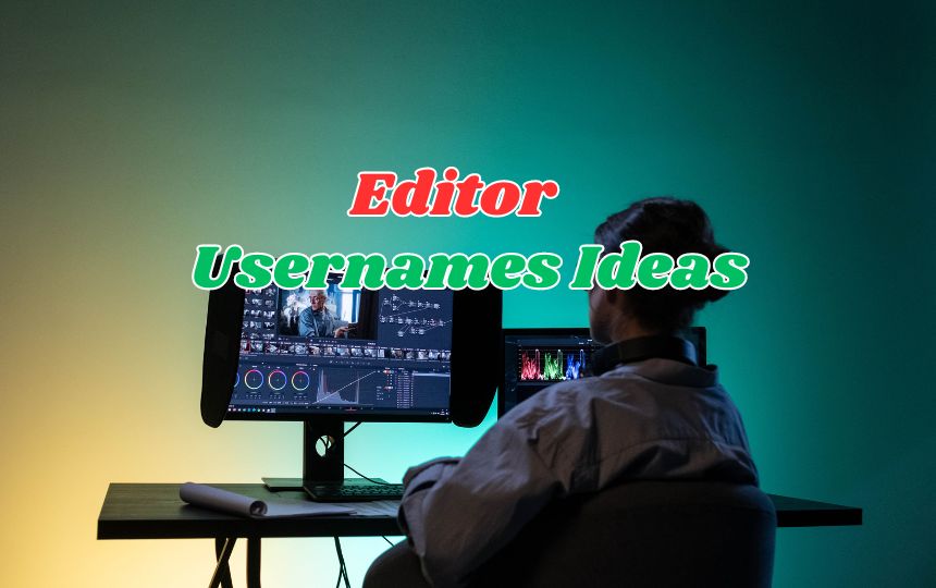 Editor Usernames Ideas
